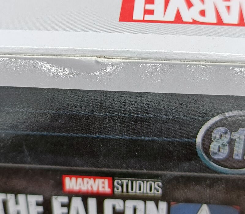 #812 Falcon (Flying) - Marvel The Falcon & Winter Soldier Box Damaged Funko POP