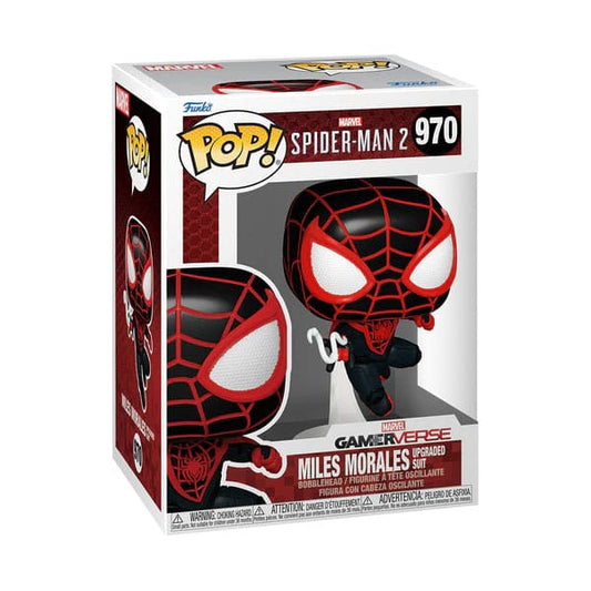 970 Miles Morales Upgraded Suit - Marvel Spider-Man 2 Game - Brand New Funko POP