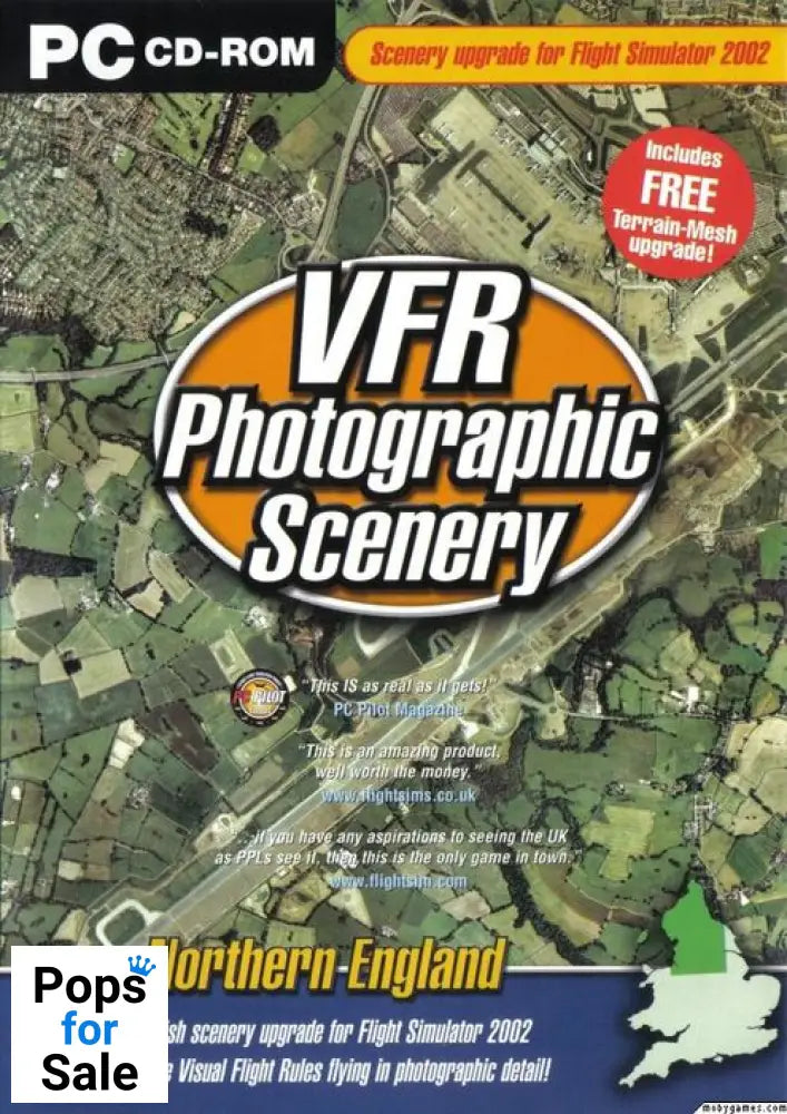 VFR Photographic Scenery: Northern England