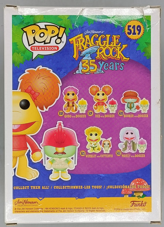 519 Red with Doozer - Fraggle Rock - Funko POP - Box Damaged