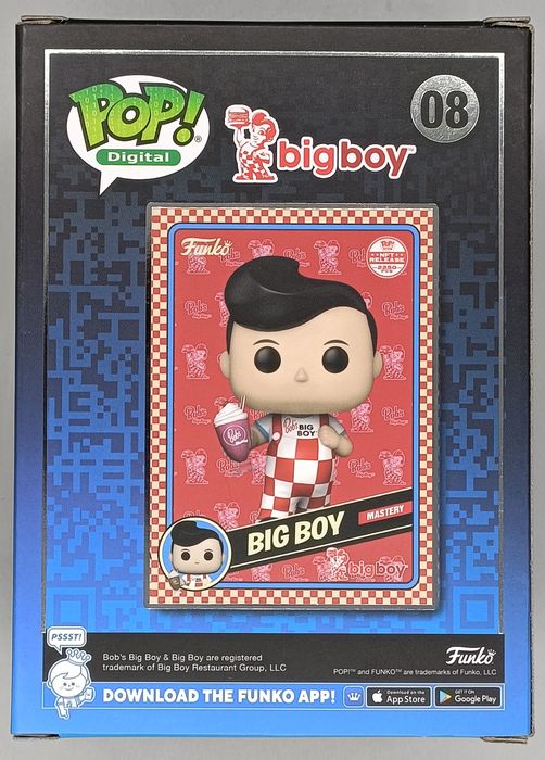 #08 Big Boy (with Shake) Digital - 2-250pc LE Funko POP