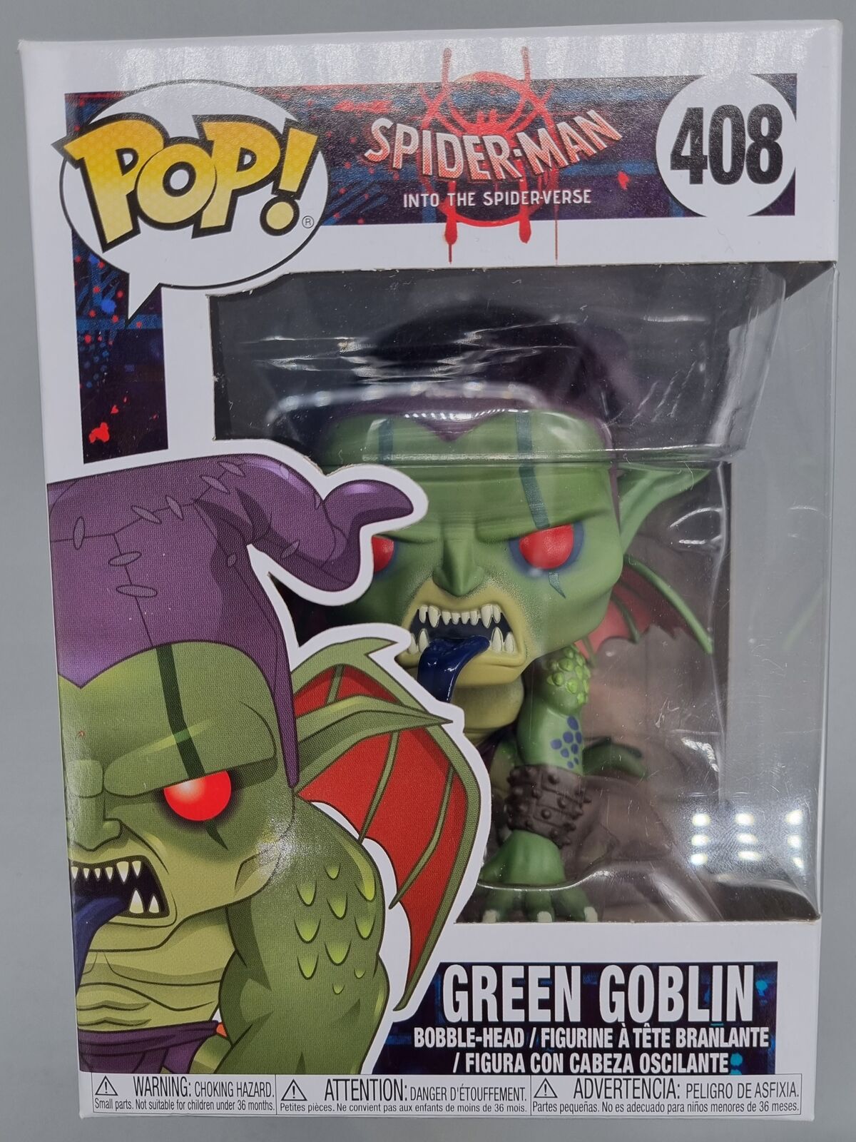 #408 Green Goblin - Marvel SpiderMan Into the Spiderverse Funko POP