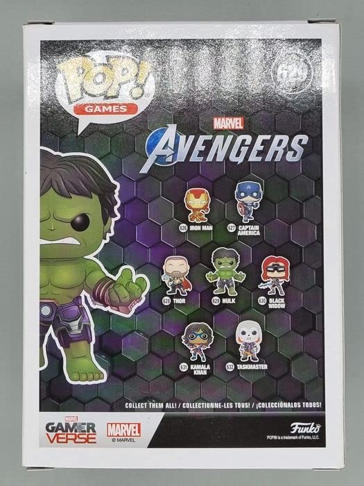 629 Hulk - Marvel Avengers Game - Funko POP - Box Damaged