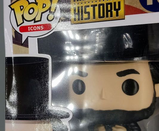 10 Abraham Lincoln - American History - Funko POP - Box Damaged