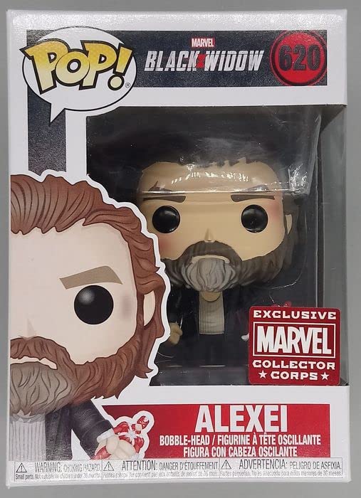620 Alexei - Marvel Black Widow - Collector Corps - Funko POP - Box Damaged