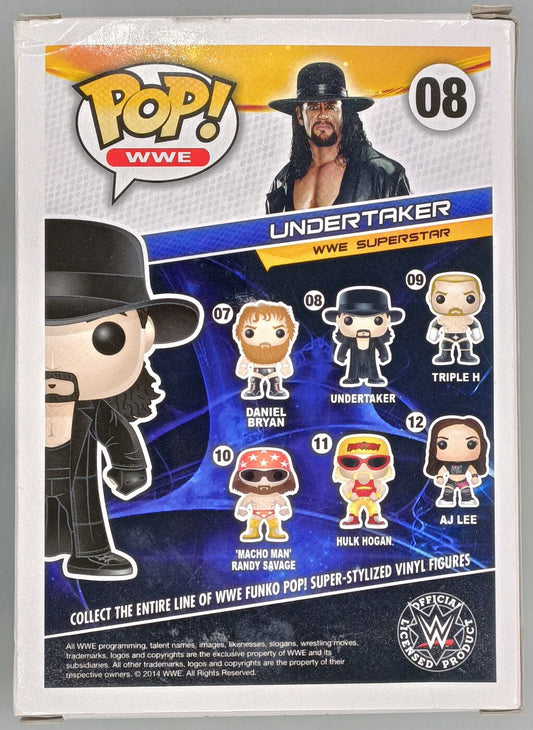 #08 Undertaker - WWE - Box Damaged Funko POP