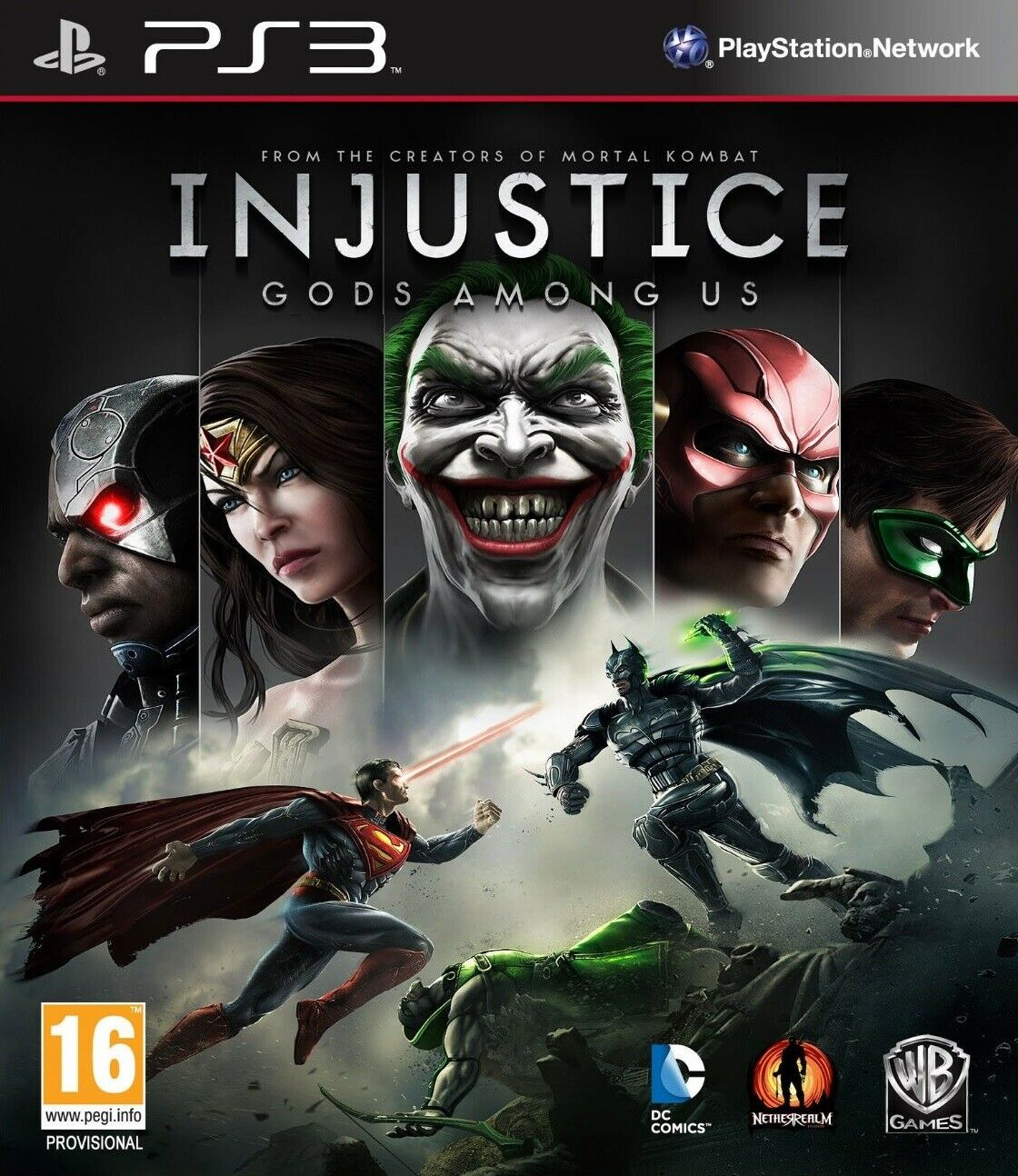 Injustice Gods Among Us for Playstation 3 (PS3)