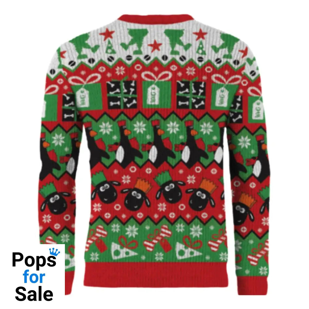 Wallace & Gromit Christmas Sweater Cracking Christmas Old Chum!