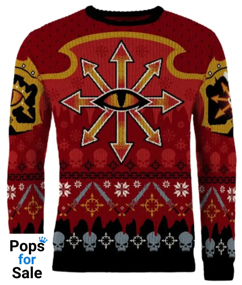 Warhammer 40,000: Chaos Christmas Jumper (Size L)