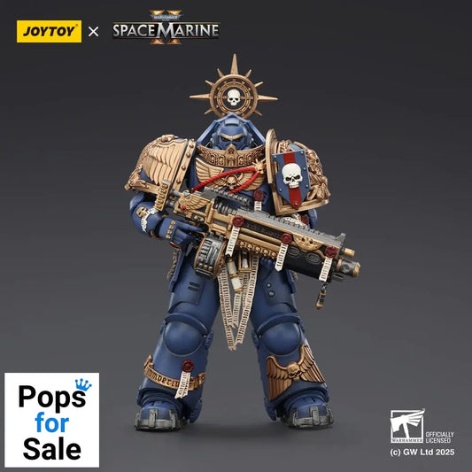 Warhammer 40,000: Space Marine 2 Action Figure Ultramarines Heavy Relic Primus Armor with Heavy Relic Bolt Rifle 13 cm