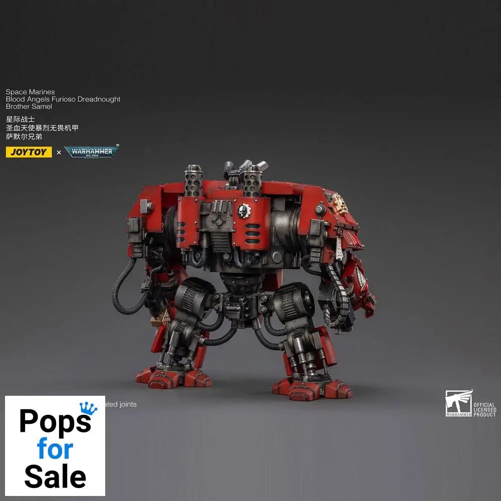 Warhammer 40k Action Figure 1/18 Blood Angels Furioso Dreadnought Brother Samel 20 cm