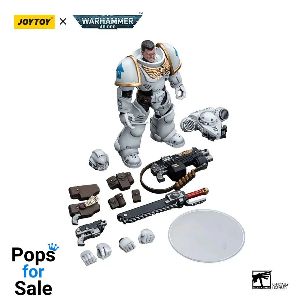 Warhammer 40k Action Figure 1/18 Space Marines White Consuls Intercessors 1 12 cm Action figures