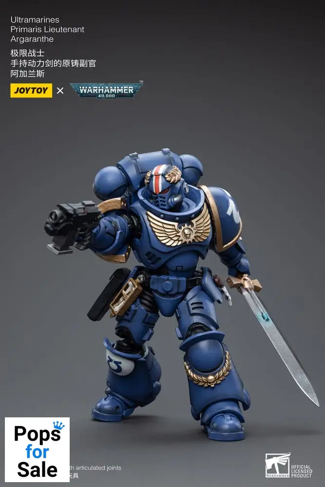 Warhammer 40k Action Figure 1/18 Ultramarines Primaris Lieutenant Argaranthe 12 cm