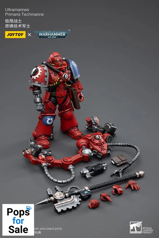 Warhammer 40k Action Figure 1/18 Ultramarines Primaris Techmarine 12 cm