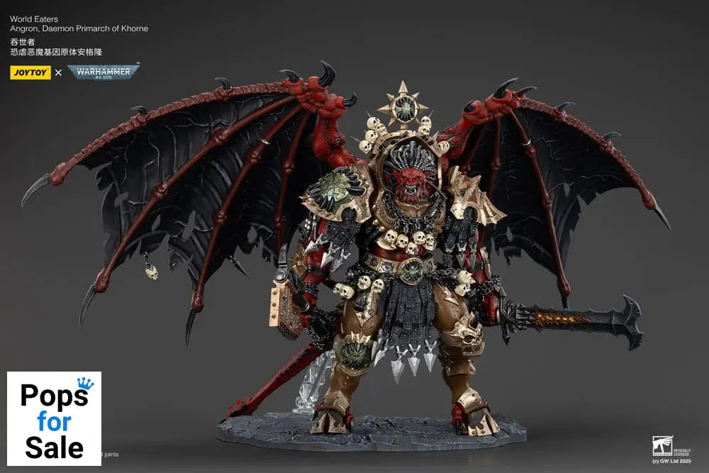 Warhammer 40k Actionfigur World Eaters Angron Daemon Primarch of Khorne 48 cm Action figures
