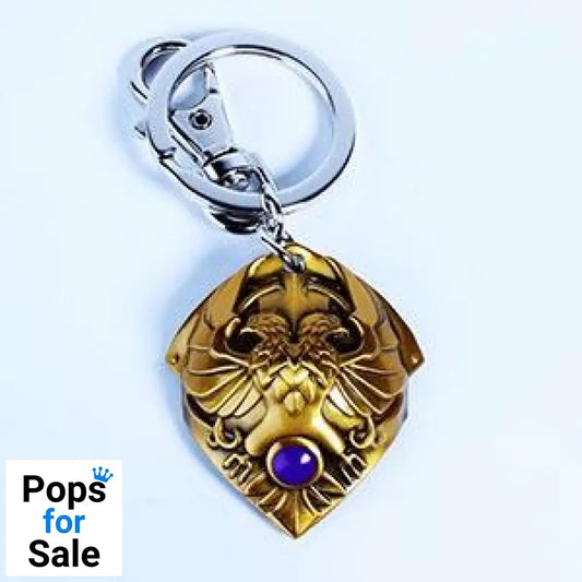 Warhammer 40K Metal Keychain Custodian Shoulder Plate