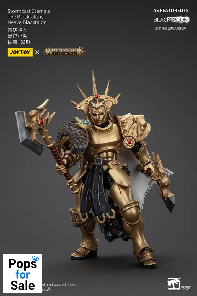 Warhammer Age of Sigmar Actionfigur Stormcast Eternals The Blacktalons Neave Blacktalon 20 cm Action figures