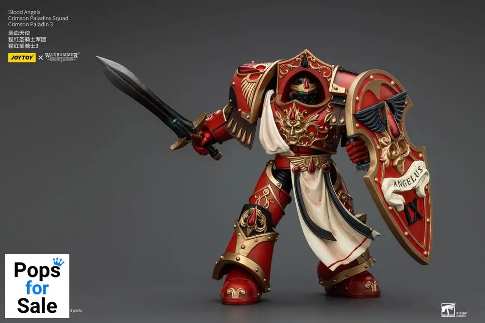 Warhammer The Horus Heresy Action Figure 1/18 Blood Angels Crimson Paladins Squad Crimson Paladin 3 14 cm Action figures