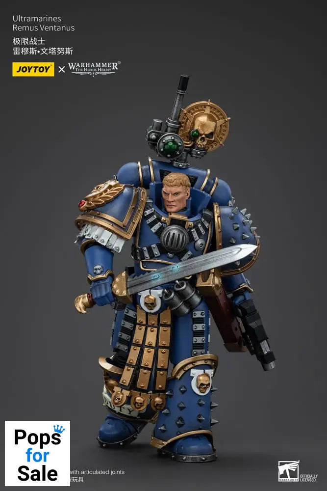 Warhammer The Horus Heresy Action Figure 1/18 Ultramarines Remus Ventanus 14 cm Action figures