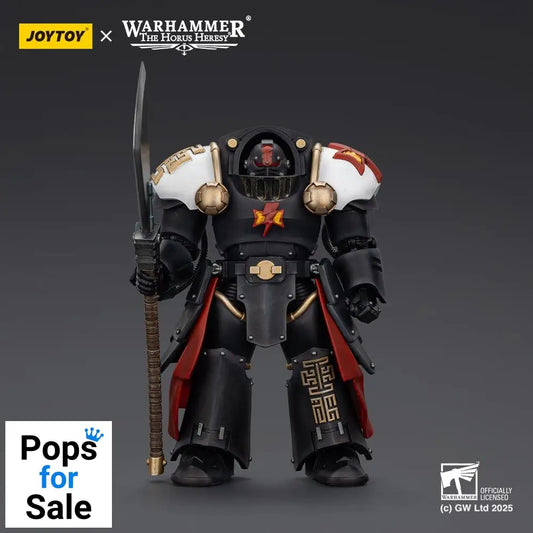 Warhammer The Horus Heresy Action Figure White Scars Ebon Keshig Terminator 2 with Power Glaive 13 cm