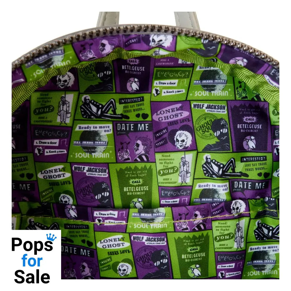 Warner Bros by Loungefly Mini Backpack Beetlejuice 2