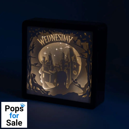 Wednesday Layer Light Lamp Wednesday Silhouette 22 cm