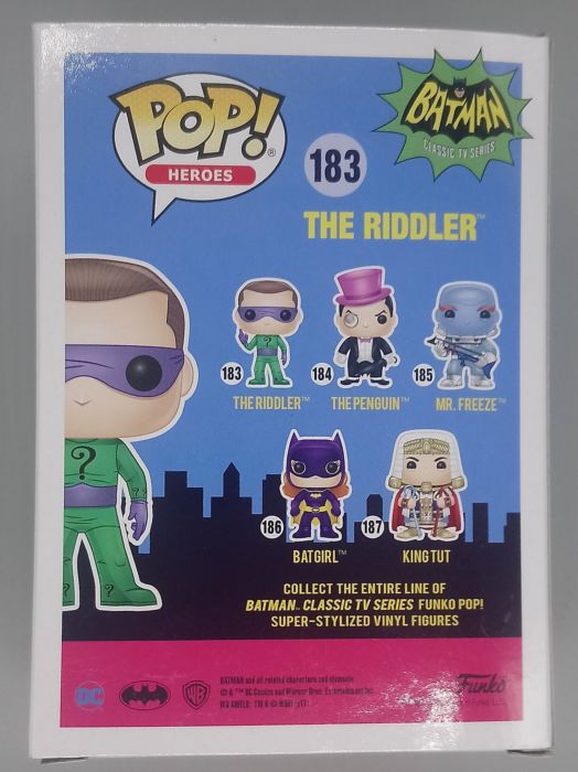 #183 The Riddler - DC Batman Classic TV Series Funko POP