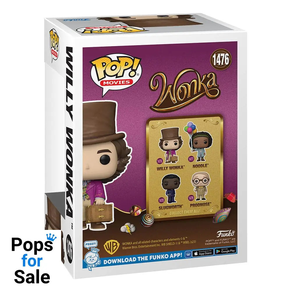 Willy Wonka & the Chocolate Factory POP! Movies Vinyl Figure Willy Wonka 9 cm