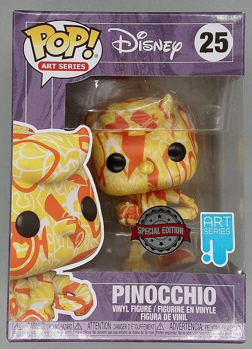 #25 Pinocchio - Disney Art Series New Funko POP