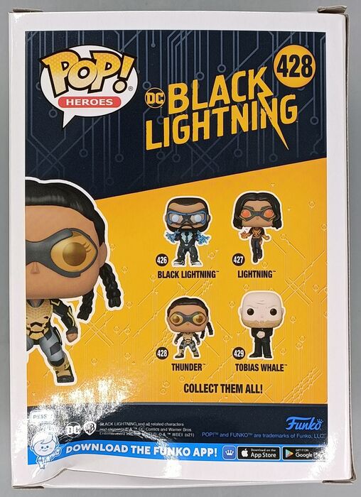 #428 Thunder - DC Black Lightning - Box Damaged Funko POP