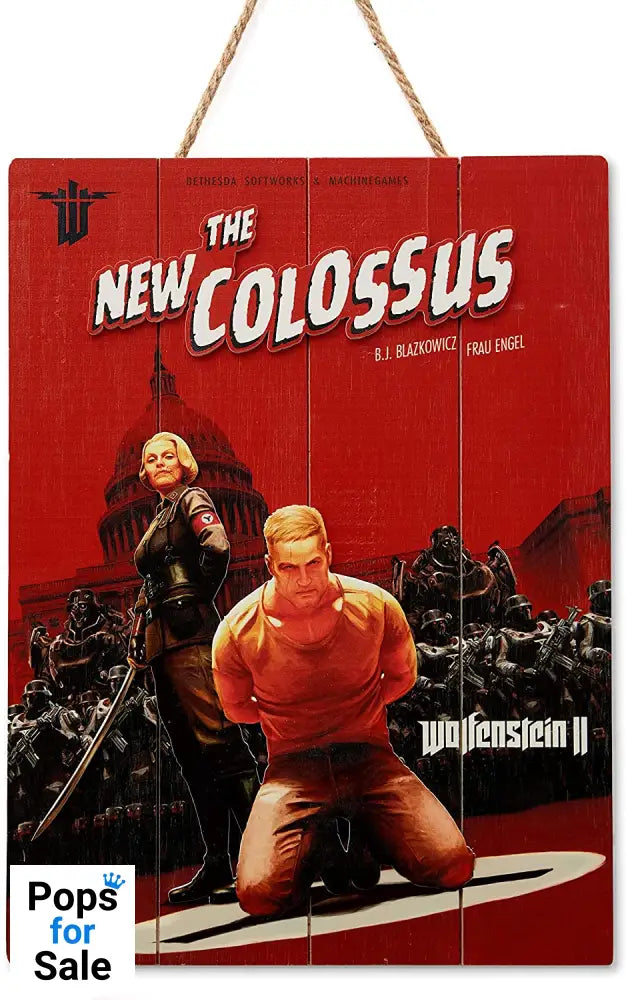 WoodArts 3D Print The New Colossus - Wolfenstein Merchandise