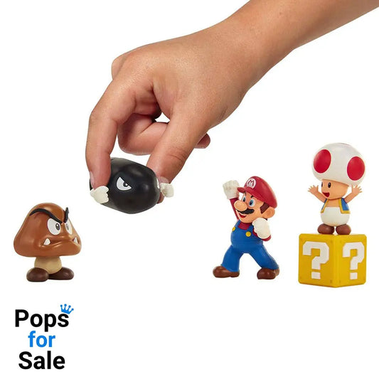 World of Nintendo Mini Figure 5-Pack New Super Mario Bros. U Acorn Plains 6 cm