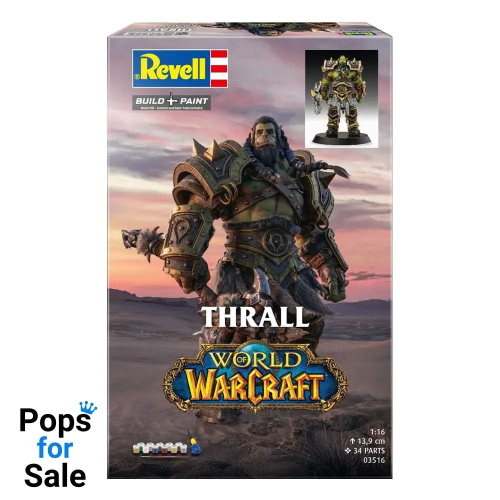 World of Warcraft Model Kit Gift Set 1/16 The Orc Thrall 13 cm Model kits