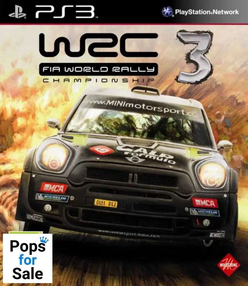 WRC 3: FIA World Rally Championship for Playstation 3 (PS3)
