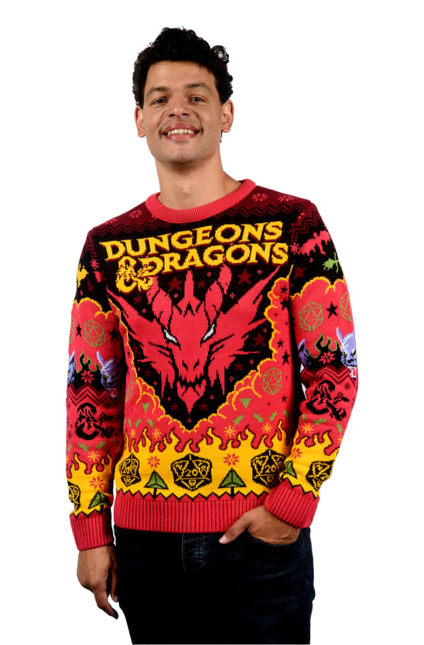 Dungeons & Dragons Christmas Jumper (Size M)