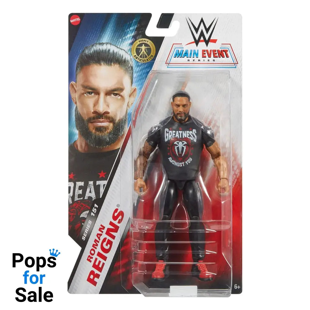WWE Main Event Series Action Figure Roman Reigns 15 cm