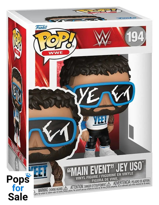WWE POP! Vinyl Figure "Main Event" Jey Uso 9 cm