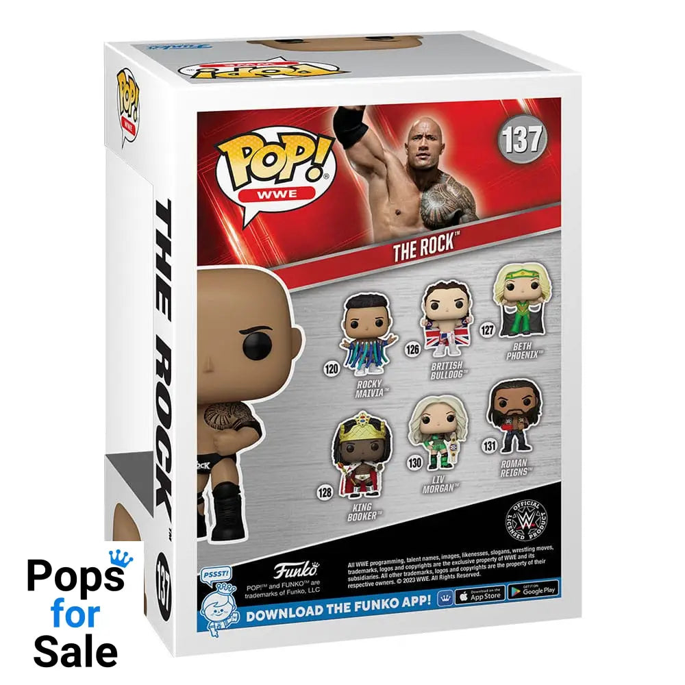 WWE POP! Vinyl Figure The Rock (final) 9 cm
