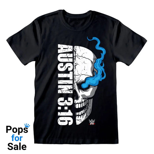 WWE T-Shirt Austin 3:16 Skull Size S