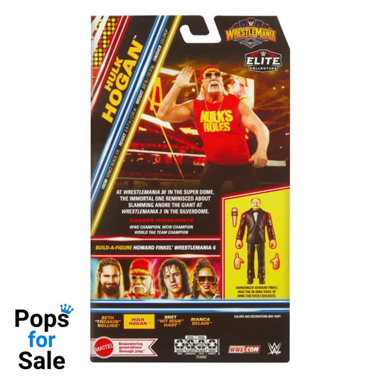 WWE WrestleMania Elite Collection Action Figure Hulk Hogan 15 cm