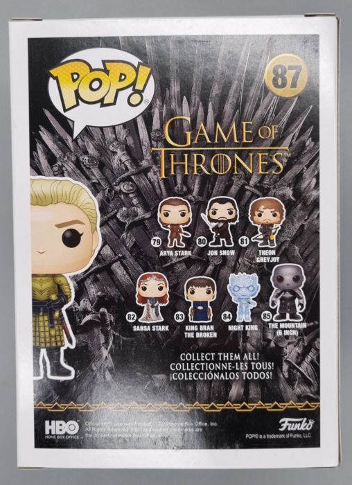 #87 Ser Brienne of Tarth - Game of Thrones Funko POP
