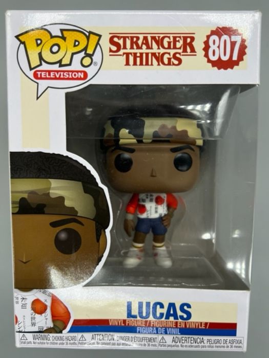 #807 Lucas (Casual) - Stranger Things Funko POP