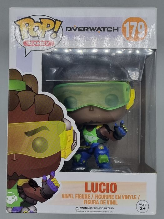 #179 Lucio - Overwatch - Box Damaged Funko POP
