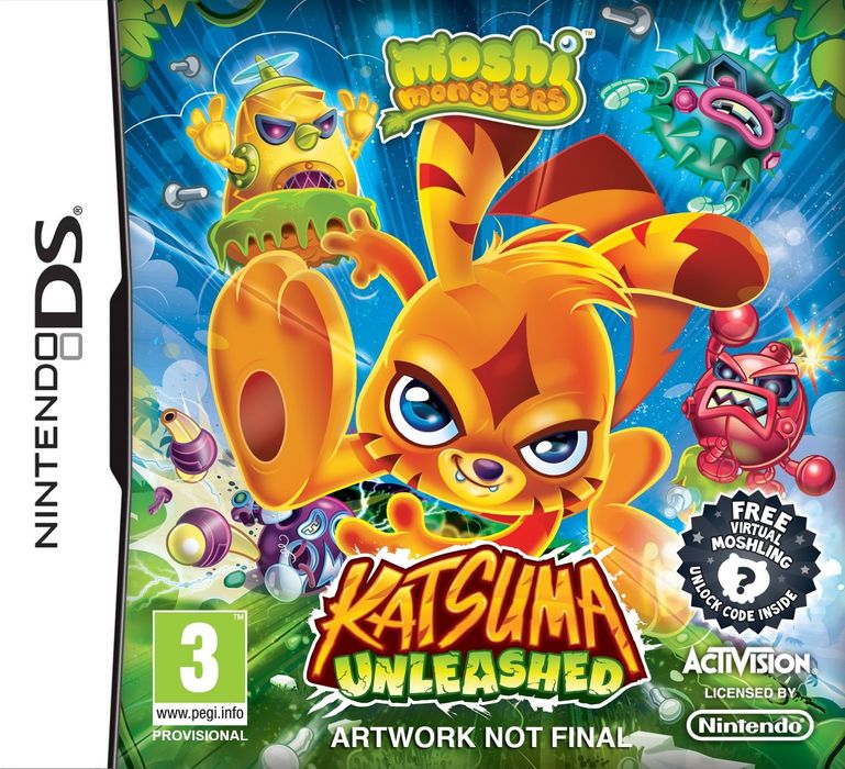 Moshi Monsters Katsuma Unleashed for Nintendo DS/3DS