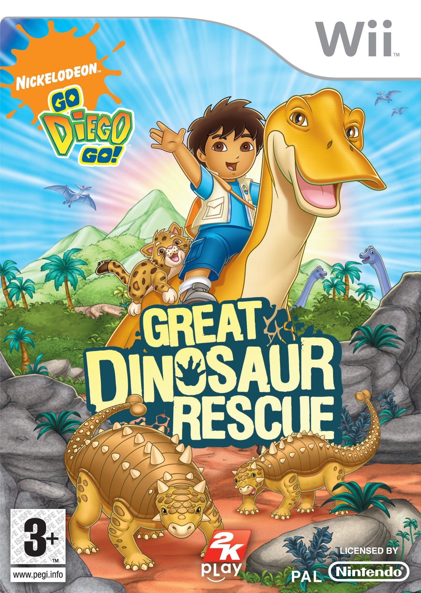 Go Diego Go! Great Dinosaur Rescue for Nintendo Wii