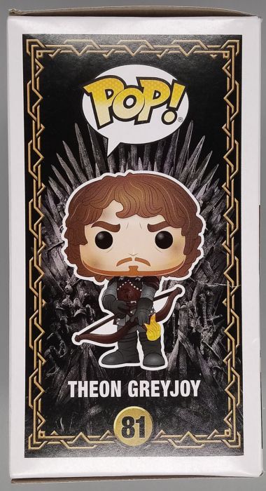 #81 Theon Greyjoy - Game of Thrones - Box Damaged Funko POP
