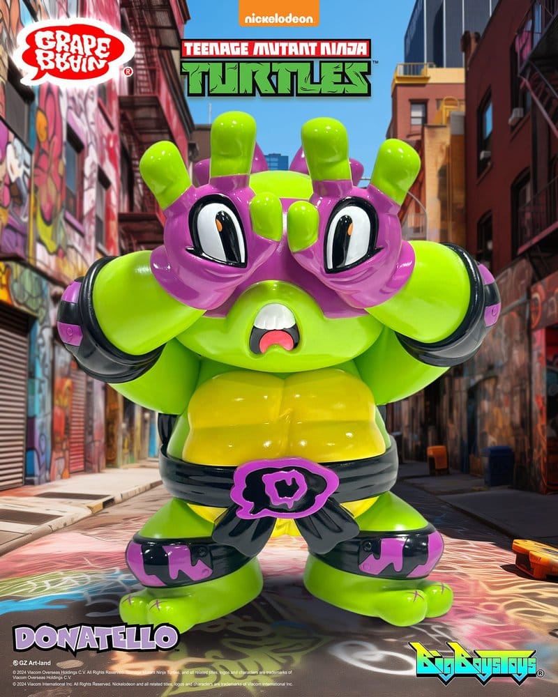 Teenage Mutant Ninja Turtles x Grape Brain Vinyl Figure Donatello 24 cm