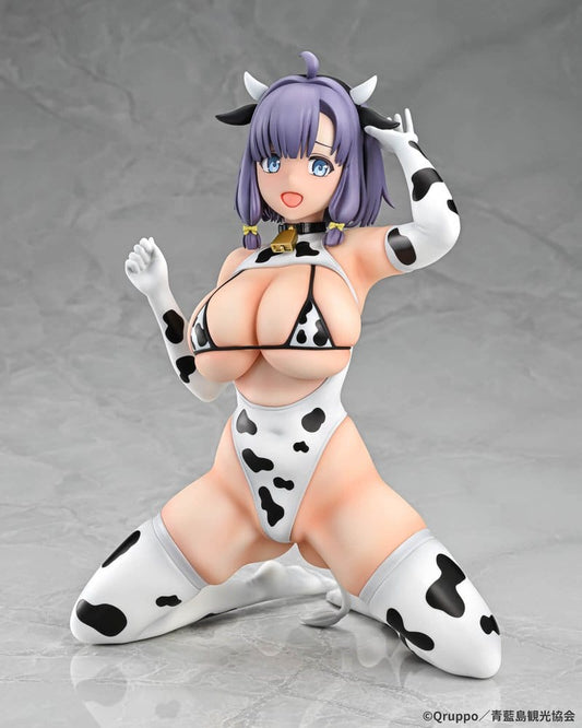 Nukitashi The Animation PVC Statue 1/5 Misaki Hotori Cow print costume 22 cm