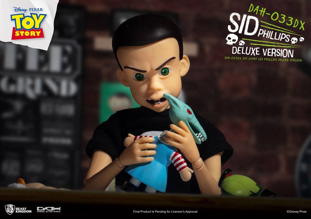 Toy Story Dynamic 8ction Heroes Action Figure Sid Phillips Deluxe Version 14 cm Action figures