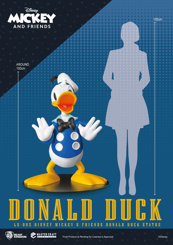 Disney Life-Size Statue Donald Duck 103 cm Lifesize statues